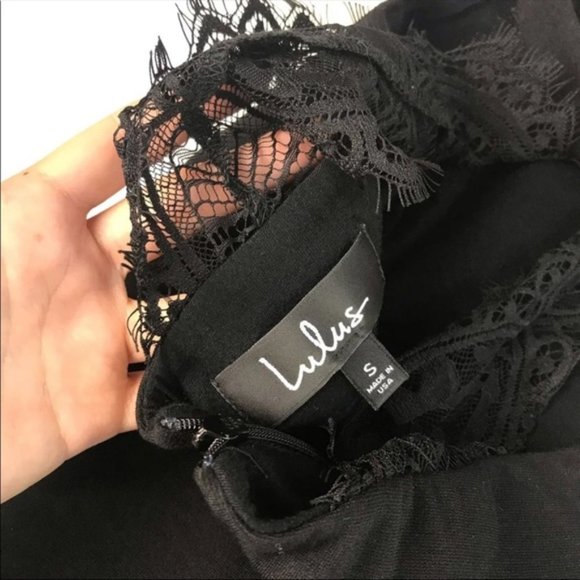 NWOT Lulu's Endlessly Alluring Lace Bodycon Dress - Picture 9 of 10